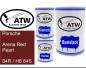 Preview: Porsche, Arena Red Pearl, 84R / H8 84S: 500ml Lackdose + 500ml Klarlack + 250ml Härter - Set, von ATW Autoteile West.